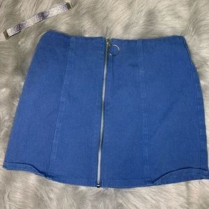 Jean skirt